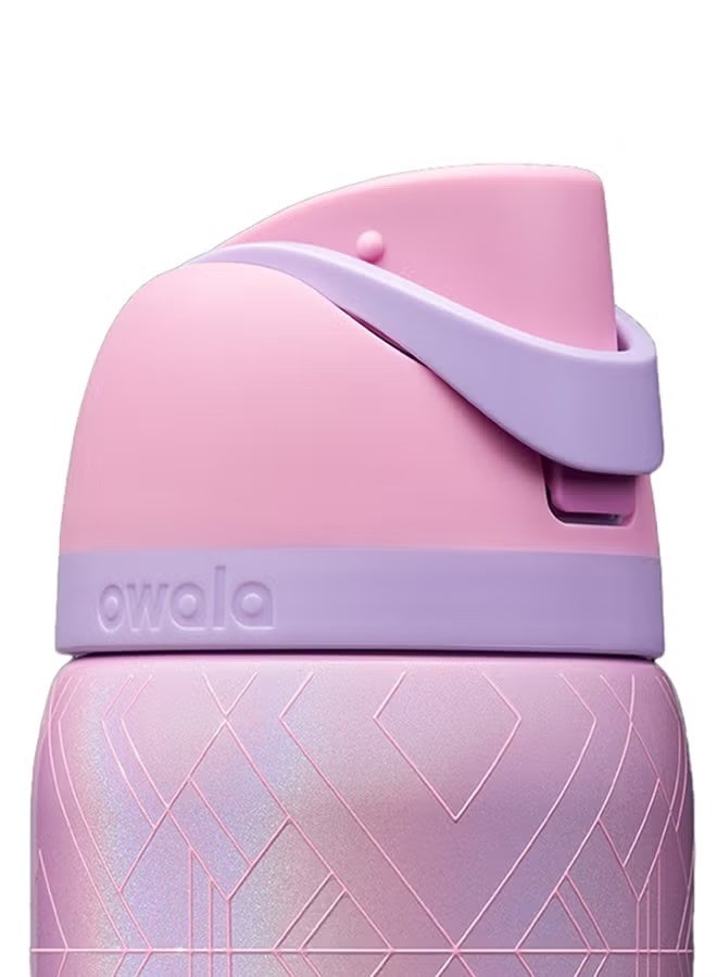 Owala 32oz FreeSip Insulated Stainless Steel Water Bottle with Straw for Sports, Travel, and School BPA-Free Sports Water Bottle - Image 4