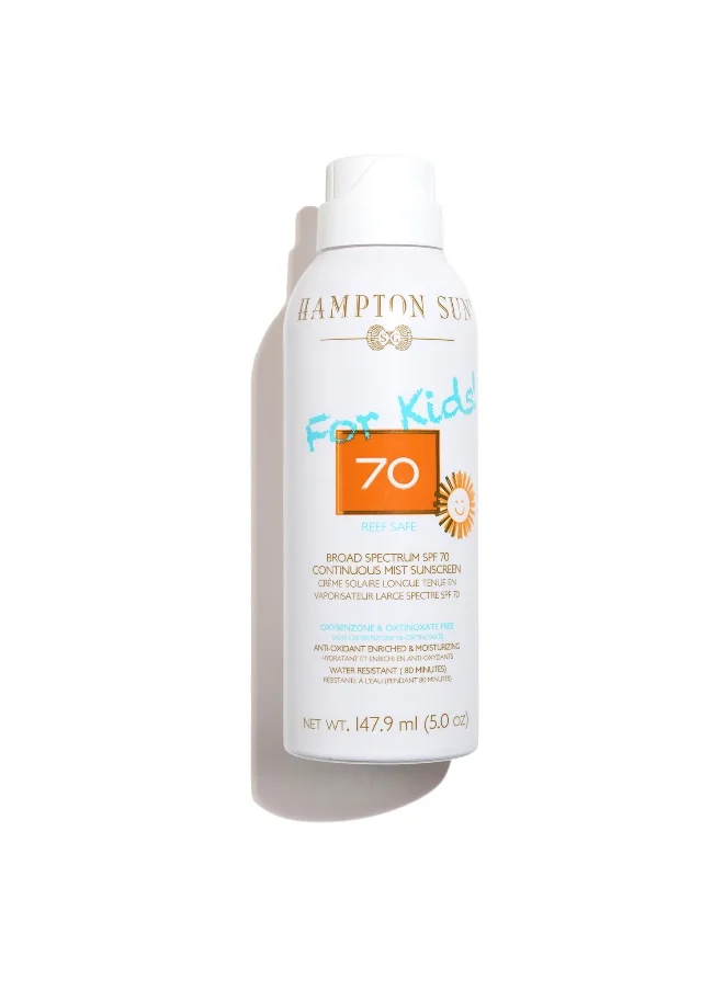 Hampton Sun SPF 70 For Kids Continuous Mist