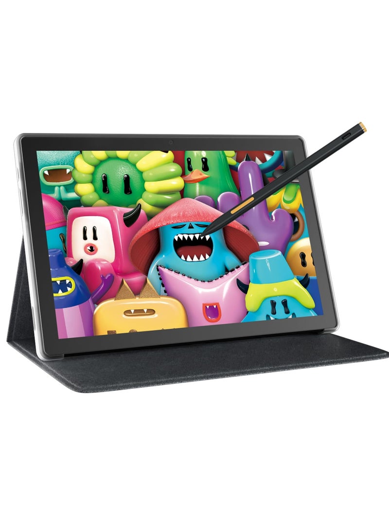 HUION Kamvas Slate 10 Standalone Drawing Tablet, 10.1-inch Full-Laminated Screen, Android 12 Creative Tablet, 8GB+128GB, Stylus Pen with 4096 Pressure Levels, No PC Needed Space Grey - Image 1