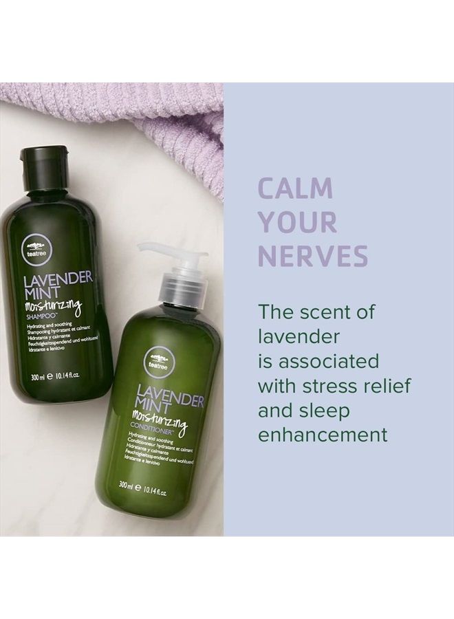 Paul Mitchell Tea Tree Lavender Mint Moisturizing Conditioner, Hydrates + Soothes, For Coarse + Dry Hair, 10.14 fl.oz. - Image 4