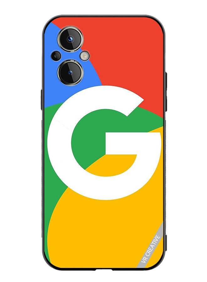 VR CREATIVE Protective Case Cover For OnePlus Nord N20 5G Google Logo Design Multicolour - Image 1