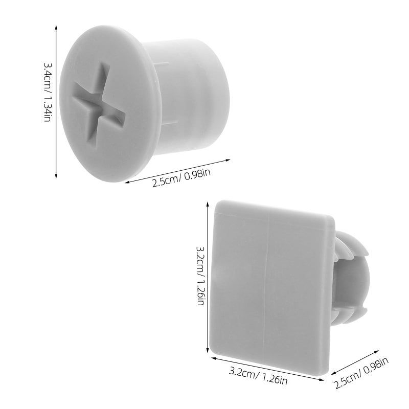 Bolt Replacement Caps 2 3cm Slide Fixing Screws Plastic Caps For Indoor Playground Equipment - Image 3