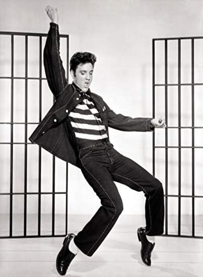 Kalia Wall Art Canvas Elvis Jailhouse Rock- 32x40 CM