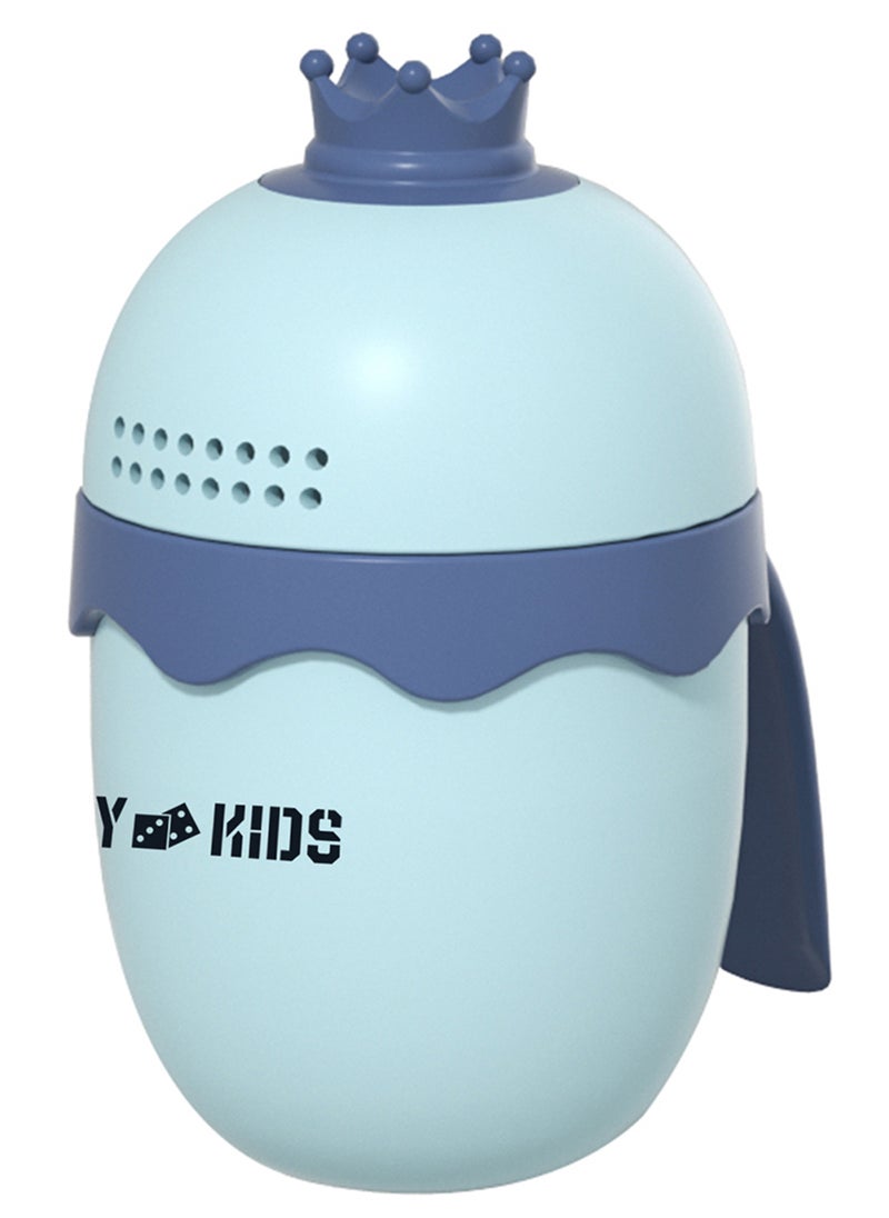 Eazy Kids Royal Baby Head Shampoo Wash Rinse Shower Mug - Blue, 500Ml  - Image 1