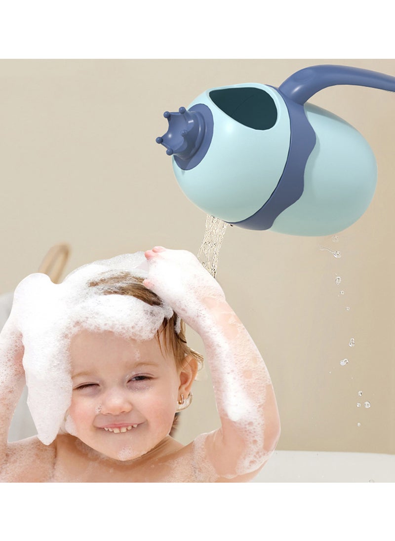 Eazy Kids Royal Baby Head Shampoo Wash Rinse Shower Mug - Blue, 500Ml  - Image 3