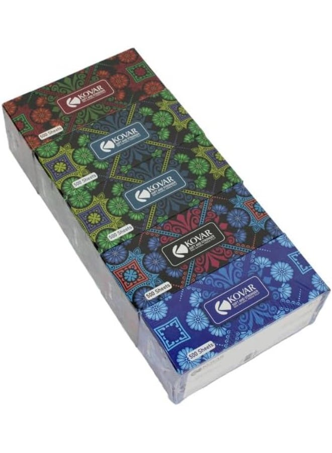Kovar Soft And Stronger Hygienic Facial Tissue Paper- 5X500sheets - Image 2