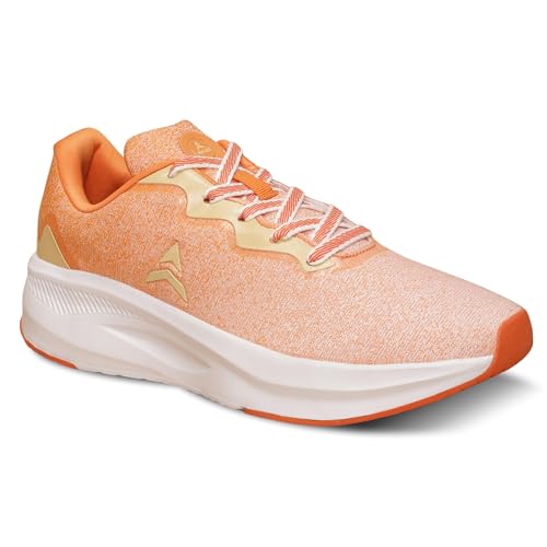 AVANT Women's Voltura Running Shoes - Superior Cushioning, Superior Traction, Anti Skid, Lightweight, Shock Absorption Tech, Sports Footwear (AVWSH048CL01UK6_Orange_UK6) - Image 1