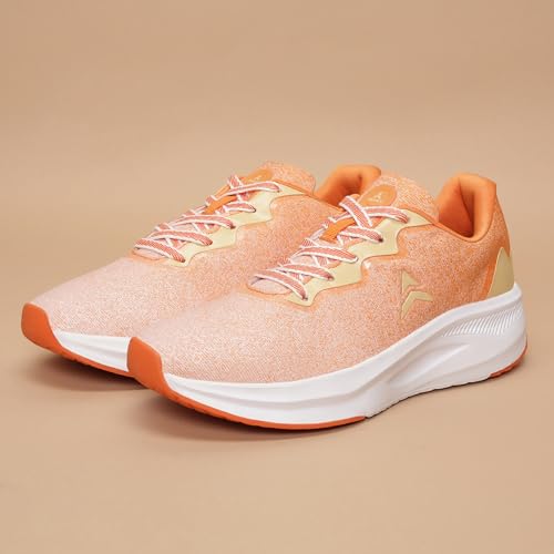 AVANT Women's Voltura Running Shoes - Superior Cushioning, Superior Traction, Anti Skid, Lightweight, Shock Absorption Tech, Sports Footwear (AVWSH048CL01UK6_Orange_UK6) - Image 5