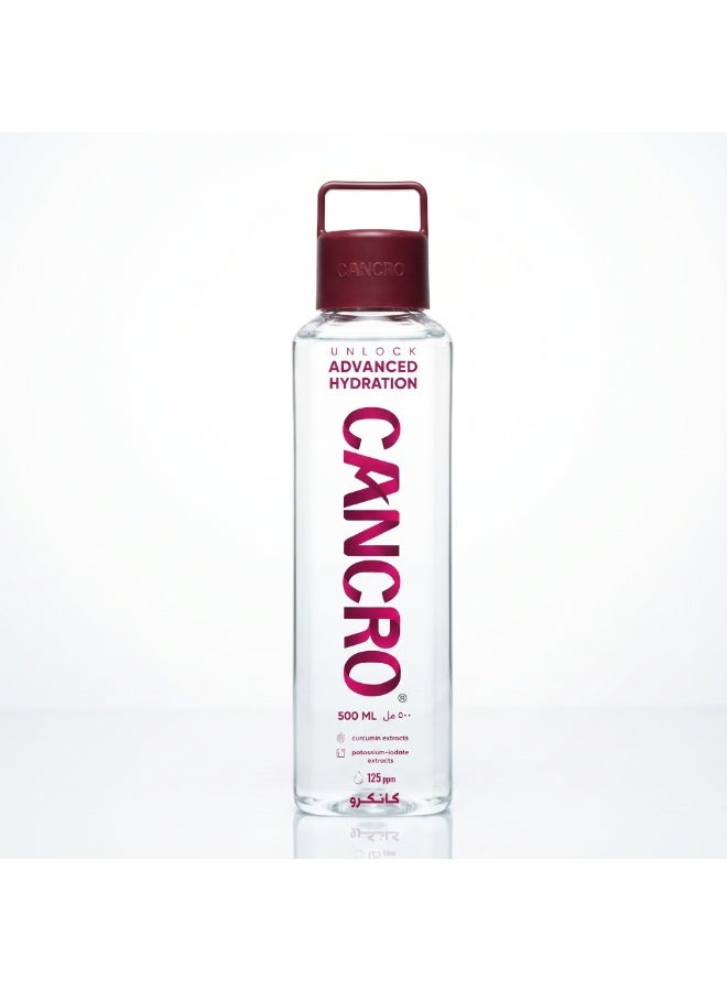 CANCRO DRINK Cancro 125 PPM Deuterium Depleted Drink Non Carbonated Water Based Beverage 500ml Pack of 6 - Image 2