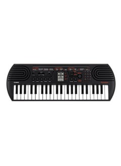 CASIO Mini Keyboard For Kids 44 Keys 100 Tones  Black  - Image 1