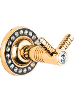 Saray Banyo Saray Bathroom Regina Gold 2-Piece Bathrobe Hanger 