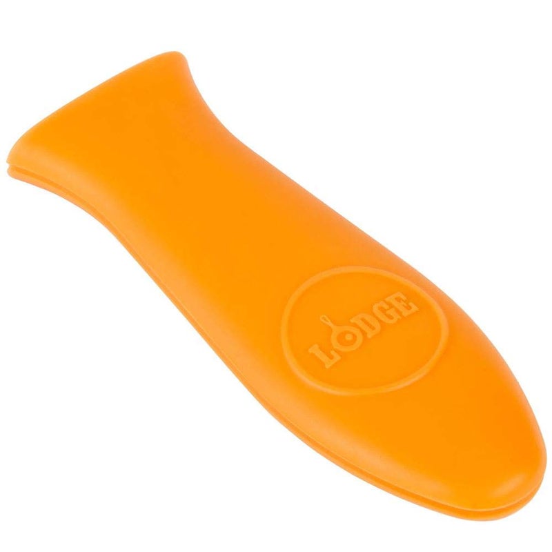 Lodge Silicone Hot Handle Holder - Dishwasher Safe Hot Handle Holder Designed for Lodge Cast Iron Skillets 9 Inches+ w/Keyhole Handle - Reusable Heat Protection Up to 500Â° - Orange - Image 5