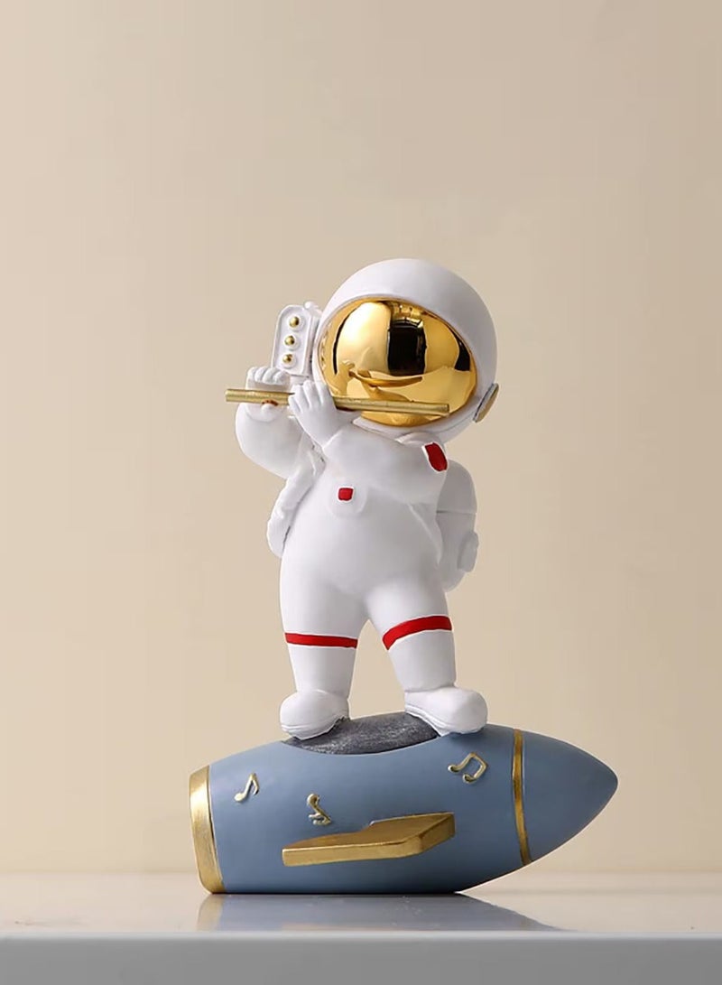 Vintage Finds Cosmic Groove: Set of 6 Astronaut Music Band Assorted Figurines - Perfect Gift for Music and Space Enthusiasts - Image 3