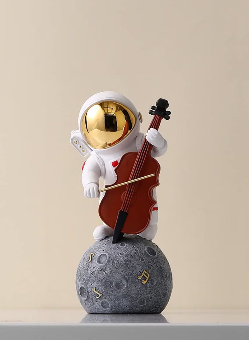 Vintage Finds Cosmic Groove: Set of 6 Astronaut Music Band Assorted Figurines - Perfect Gift for Music and Space Enthusiasts - Image 2