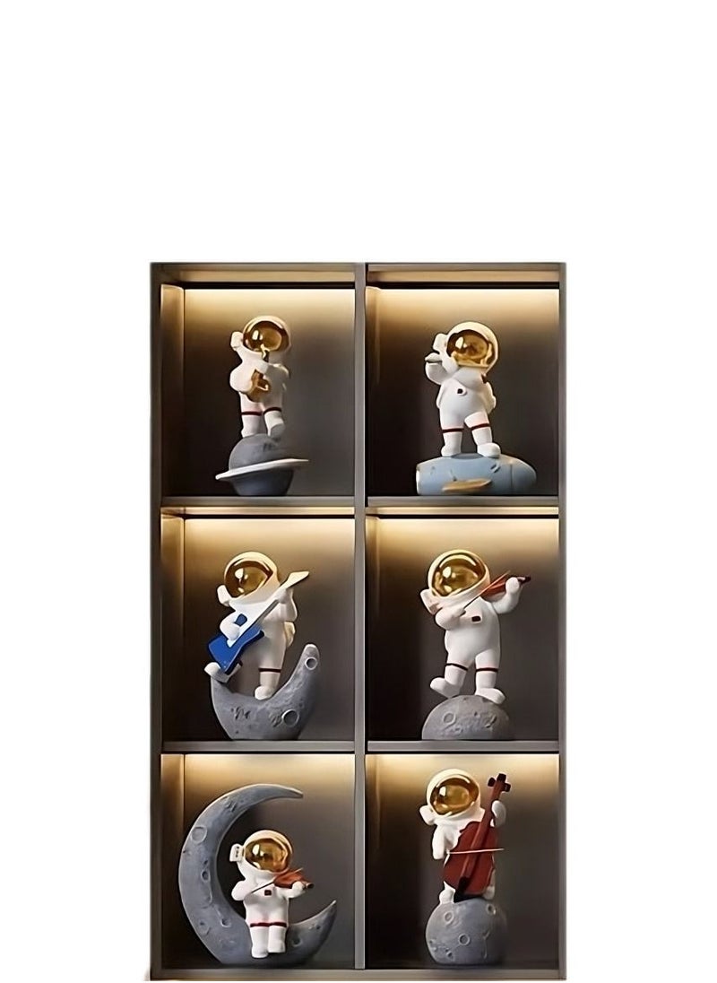 Cosmic Groove: Set of 6 Astronaut Music Band Assorted Figurines - Perfect Gift for Music and Space Enthusiasts - pzsku/Z0675ED91EDAB8560B8ADZ/45/_/1690721227/fe04e170-0c1d-4dc4-84b5-8a92bb863930