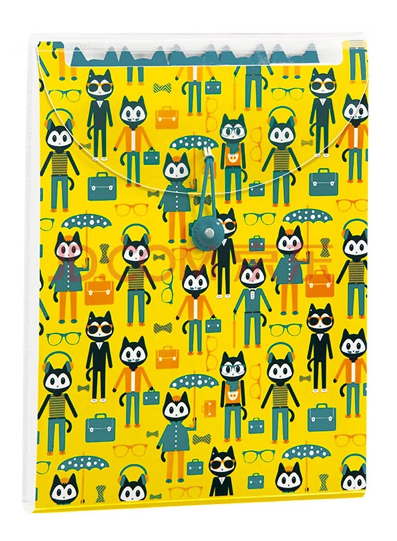 Foldermate A4 Size Top Load Expanding File With 6 Pockets - Image 1