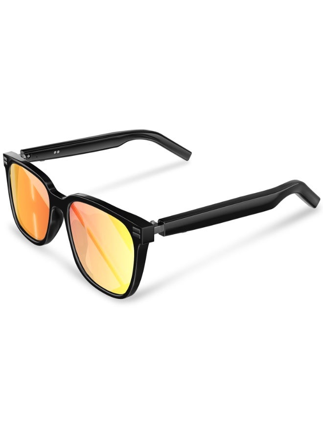 إلترازون M10 PRO-B Smart Bluetooth Glasses – Wireless Music & Call Support, Magnetic Charging, UV400 Anti-Blue Sunglasses, 6–7H Playtime, TR Frame,  - Image 1