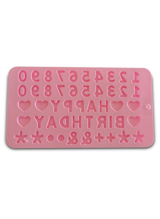 Numbers  Happy Birthday Silicone Candy Fondant  Molds - Image 3