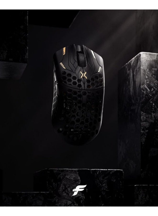Finalmouse - UltralightX Gaming Mouse, Up to 8000Hz Wireless Polling Rates, USB Highspeed Dual Chip Receiver, Pixart Sensor, OnChip Motion Sync, XPanel Level Control, Lion / Guardian | - Image 1