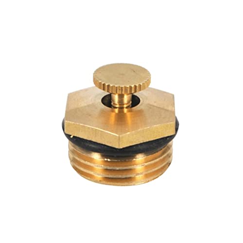 Oligitdi Set of 5 Brass Drip Irrigation Heads High Pressure Nozzle Sprinklers Heads for Watering Garden,Farm,Flower (External Thread Diameter 20mm,Spray Range 3-5m) - Image 4