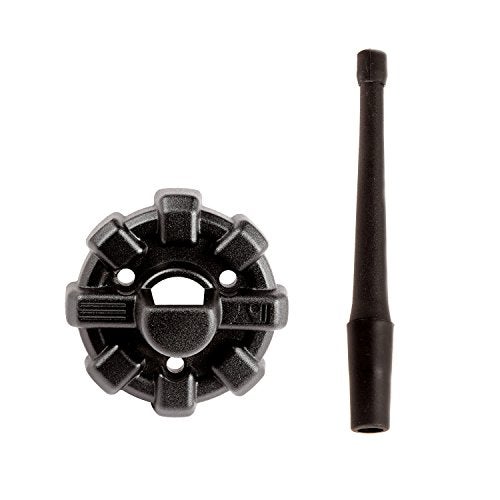 Rugged Ridge Elite Antenna Base w/ 6" Reflex Antenna for Jeep Wrangler/Gladiator | 17212.41 | Fits 2007-2025 Jeep Wrangler Jk/JL; 2020-2025 Jeep Gladiator JT - Image 1
