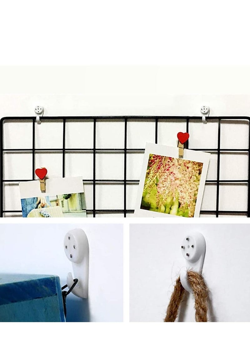 MARGOUN 24 Pack For Concrete Wall Hanging Hooks with Invisible Nails Large  - Image 4