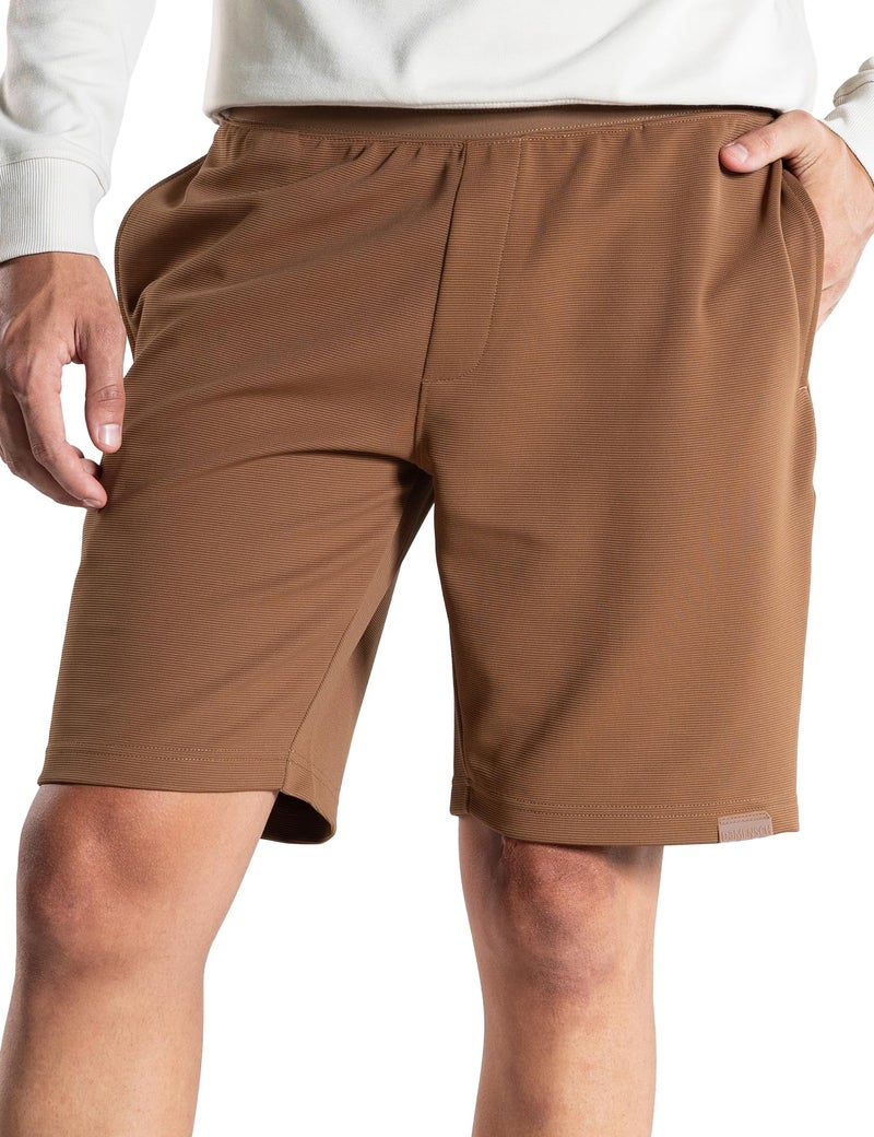 DAMENSCH Men's Regular Shorts (Dam-SHT-OTB-M_B.Oath Brown_M) - Image 1
