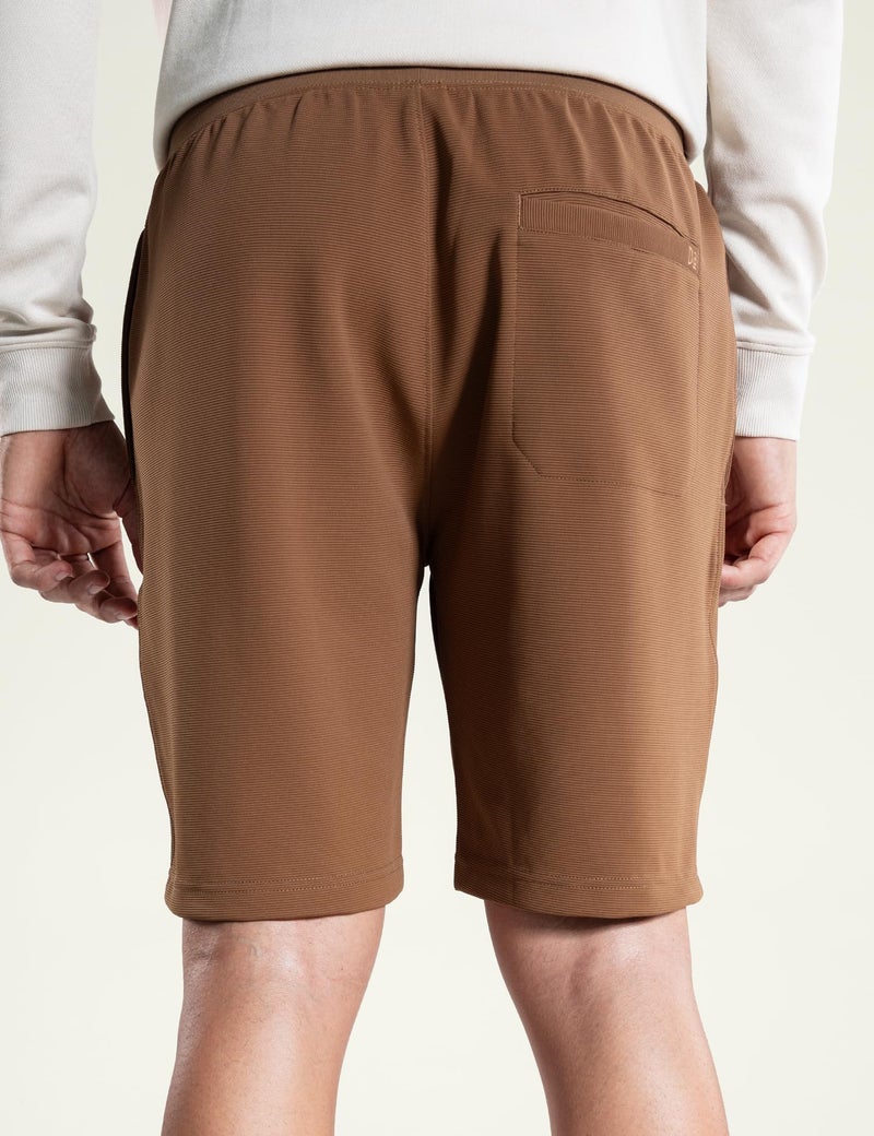DAMENSCH Men's Regular Shorts (Dam-SHT-OTB-M_B.Oath Brown_M) - Image 5