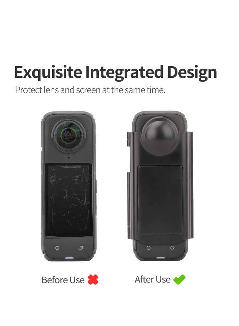 Lens Screen Protector Case for Insta 360 X4 - Quick Protection Screen Accessories  - Image 2