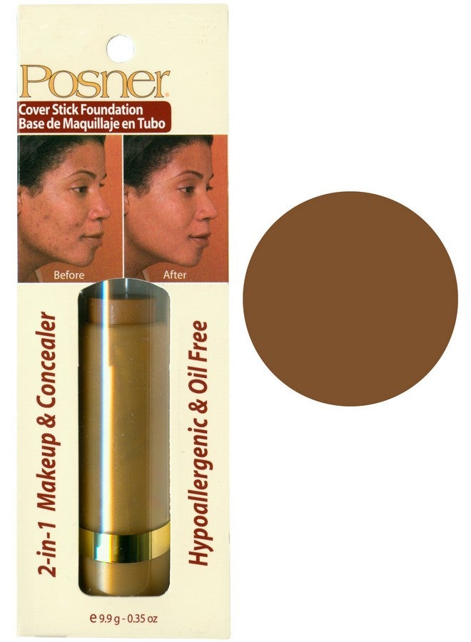 Posner Cover Stick Foundation Deep 0.35 Oz - Image 1
