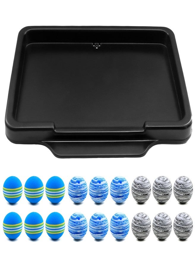 Golfupp Golf Ball Tray with 18 Foam Golf Balls - Excellent Durability and Stability for Indoor and Outdoor Training - Compatible with All Hitting Mats - Image 1