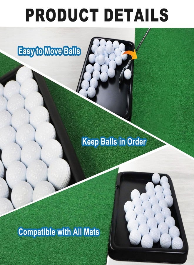 Golfupp Golf Ball Tray with 18 Foam Golf Balls - Excellent Durability and Stability for Indoor and Outdoor Training - Compatible with All Hitting Mats - Image 4
