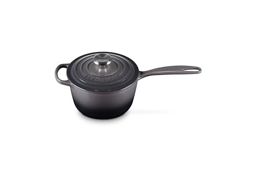 Le Creuset Le Creuset Enameled Cast Iron Signature Saucepan 175 qt Oyster 