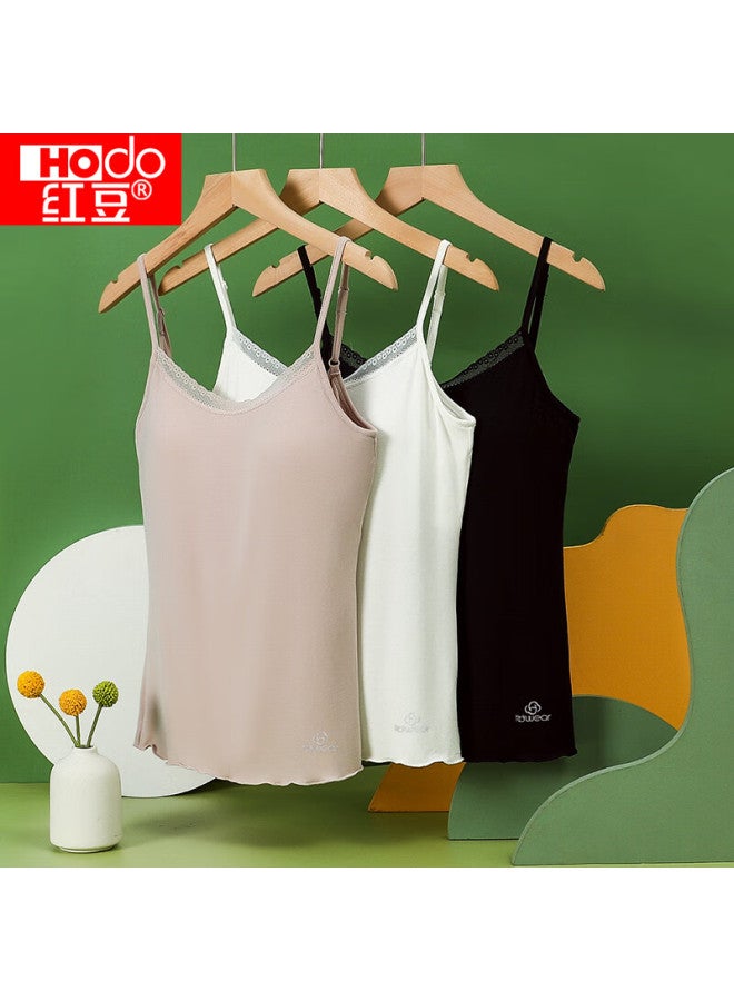 Hodo Seamless Camisole With Built-in Bra Modal Tank Top Skin Color 165/90 - Image 1