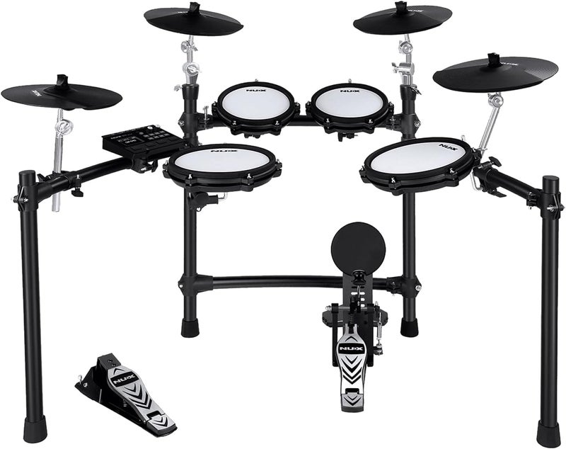 NUX DM-310 Digital Drum Kit with Advanced Mesh Pad System and Bluetooth Connectivity - Image 5
