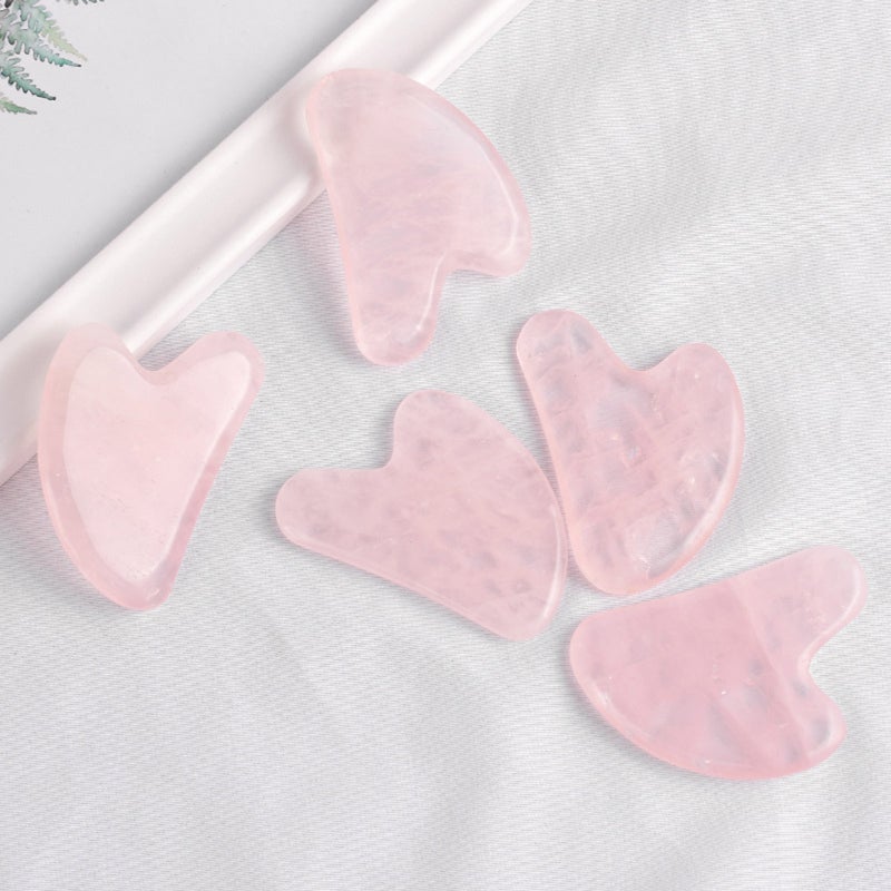 Gua Sha Board Jade Stone Guasha Scraping Massage Tool Facial Massager for Face Eyes Neck Body Lifting & Tightening Skin Care - Image 3
