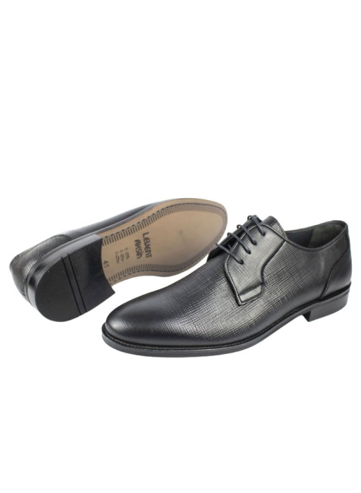 Levent Classic Printed Leather 
Lace Up Shoes - Image 2