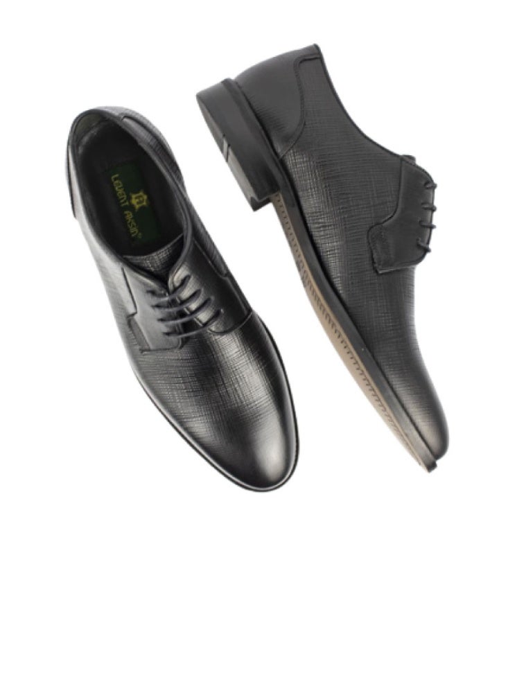 Levent Classic Printed Leather 
Lace Up Shoes - Image 4