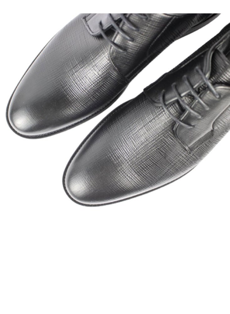 Levent Classic Printed Leather 
Lace Up Shoes - Image 3