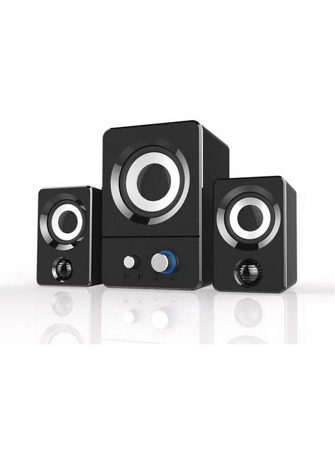 X7 Bluetooth Speaker 2.1 Subwoofer PC Sound System Black