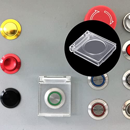 KIBBEH 4 Pcs Diamond Painting Accessories Light Pad Switch Cover,Power Button Cover Light Switch Cover Guard,Button Protection to Prevent Accidental Touch for Pc Home Appliance Touch Switch. - Image 3