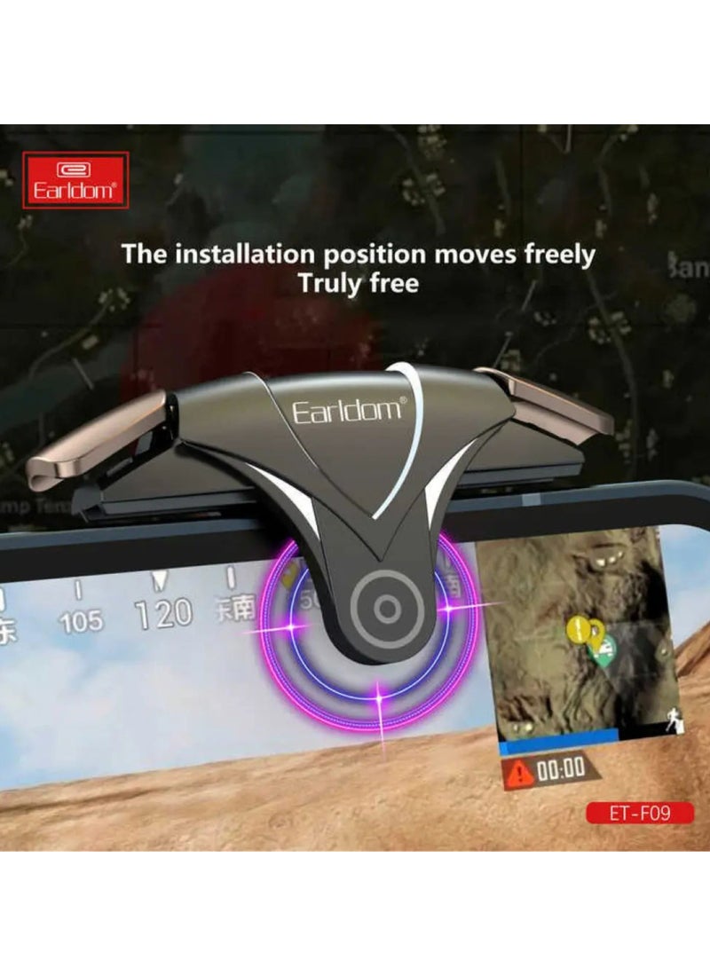 Earldom F09 Mobile Trigger Controller Shoot Fire Button Smartphone Mobile Game Triggers for iOS & Android  - Image 5