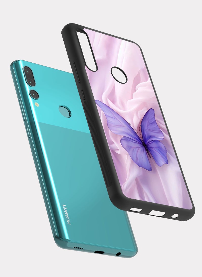 PXLAAT Huawei Y9 Prime case cover Purple Butterfly - Image 2