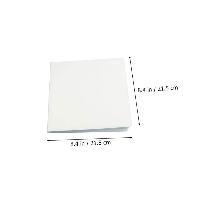 Totority 300pcs Thick Bird Cage Liner Paper Mats for Parakeets Absorbent Cushion Pads Clean Cage - Image 3