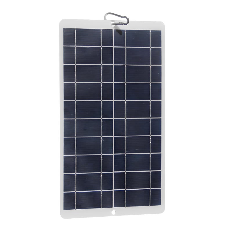 8 Watt IPX6 Waterproof Portable Solar Panel 5V Type C Charger 19 Efficiency for Smartphones Outdoor Security Devices - Image 2