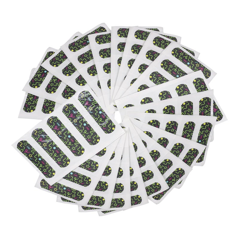 Glow In The Dark Adhesive Bandages 100pcs Cartoon Pattern Wound Care Patches For Night Use - Image 2