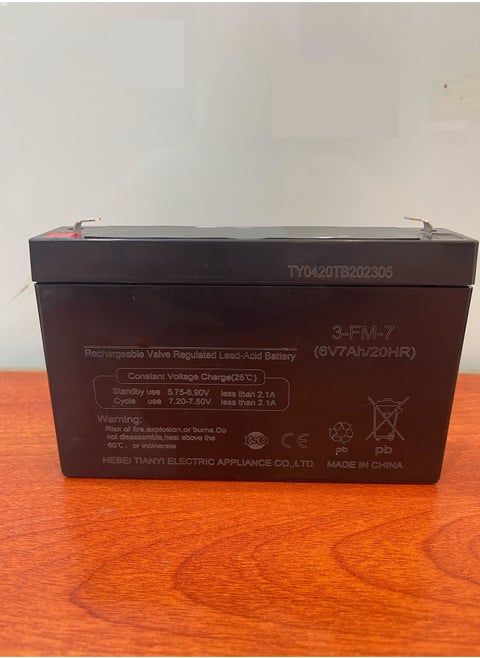6V 7AH Lead-acid Battery Suitable for Children's Electric Cars and  Electric Motorcycles and Electric Tricycles
