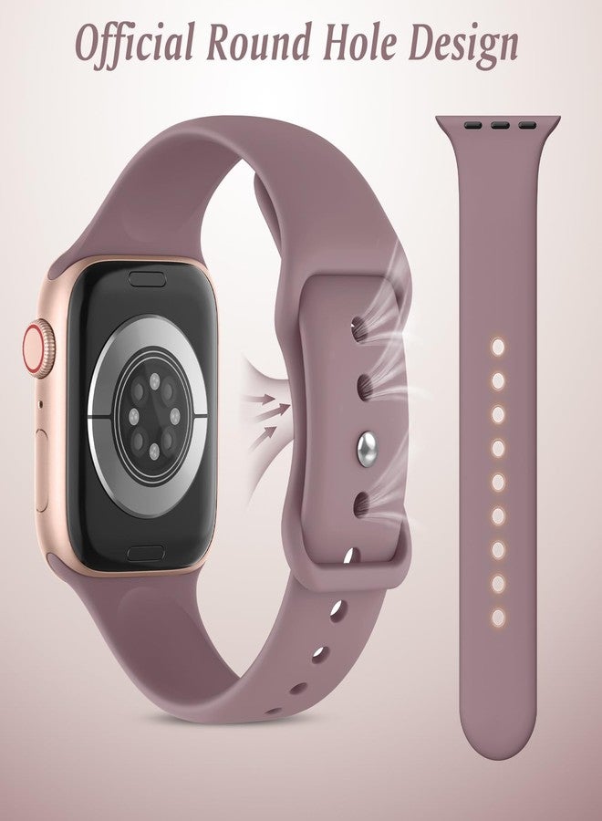 EOMTAM Patenting 10 Pack Sport Bands Compatible with Apple Watch Bands Women Men 40mm 41mm 38mm 45mm 44mm 42mm 46mm 49mm,Silicone iWatch Bands Waterproof Strap for iWatch Series 10 9 8 7 6 5 4 SE Ultra - Image 2