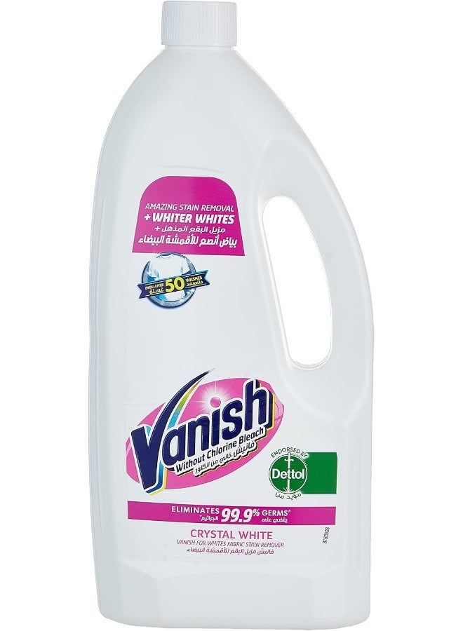 Vanish منظف بقع الأقمشة السائل فانيش 1 لتر للألوان والبيضاء + 1 لتر مجاني للملابس البيضاء - Image 2