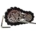 Bitopbi Stainless Steel Sprocket Fidgets Chain Fidget Cube Gears Linkage Bike Chain Novelty Fidget Block Kinetic Desk Toy Metal EDC Focus Meditation Break Bad Habits ADHD Black - Image 4